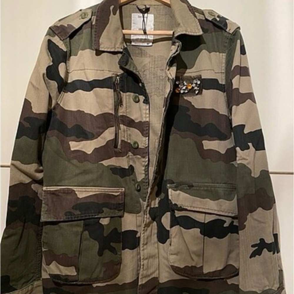 Bershka Casual Camouflage Jacket M